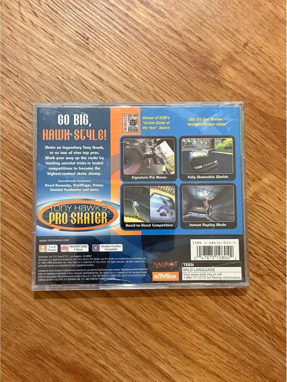 Tony Hawk for PlayStation 1